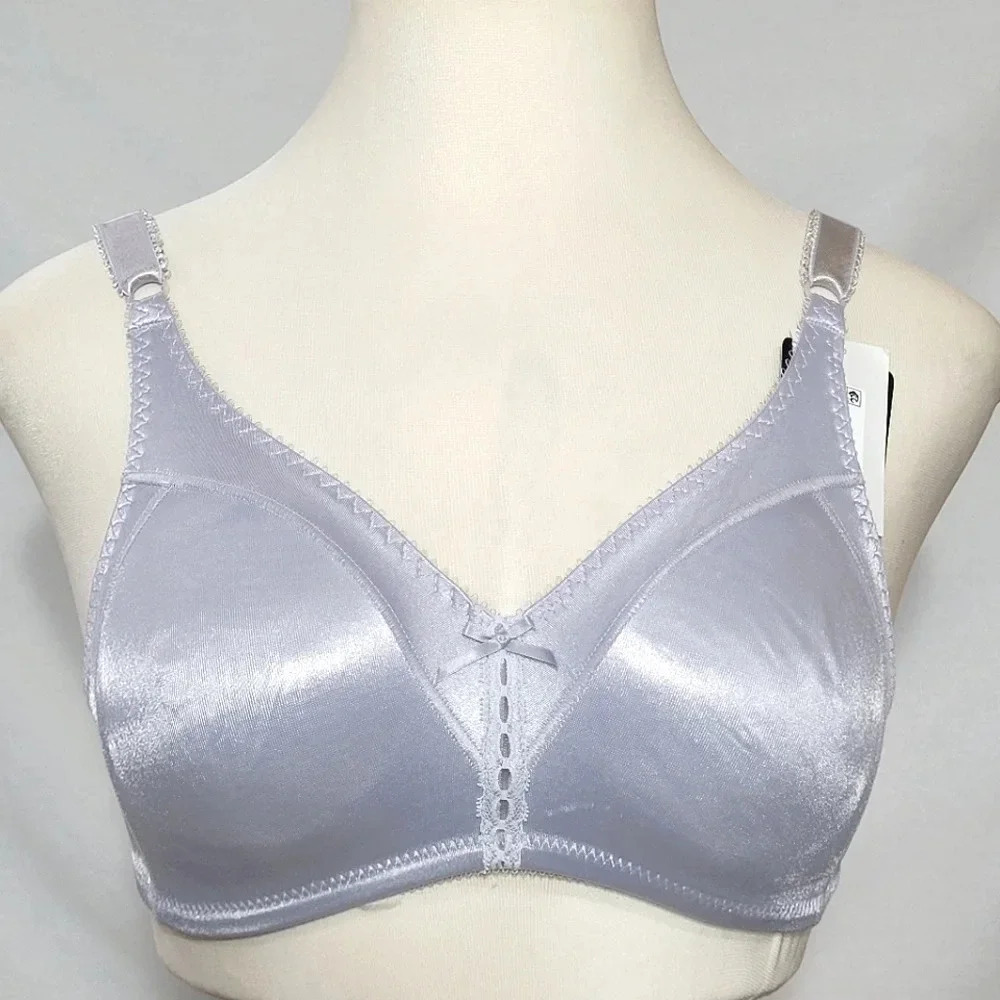 36B Bali 3820 Double Support Wire‎ Free Bra Gray